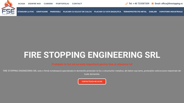 FIRE STOPPING ENGINEERING SRL