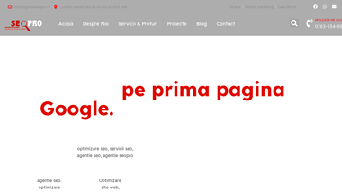 AGENTIE SEO PRO