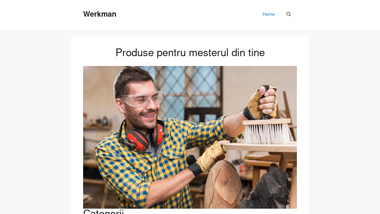 Werkman - Produse pentru mesterul din tine