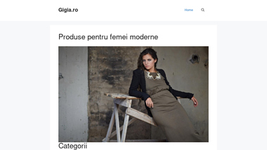 Gigia.ro, portal cu produse fashion si beauty