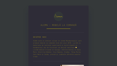 Alemn - mobila la comanda