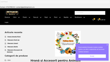 PetShopMarcu.ro - Hrana si Accesorii pentru Animale de Companie!